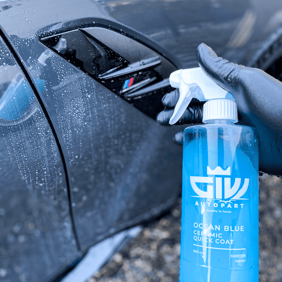 GIWAUTOPART Ocean Blue Ceramic Quick Coat 500 ml - GIWAUTOPART