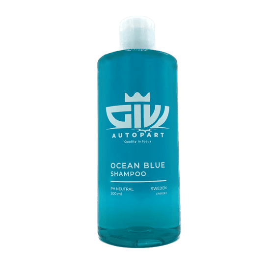 GIWAUTOPART Ocean Blue Shampoo - PH Neutral 500 ml - GIWAUTOPART